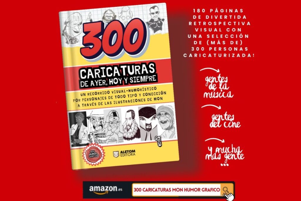 300 caricaturas de ayer hoy y siempre
