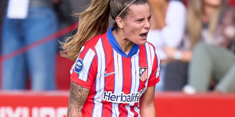 Otermín guía al Atlético Femenino a una victoria clave ante la Real Sociedad (1-0) 1 atm fem vs real sociedad
