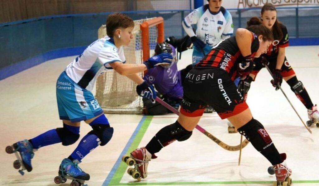 Derrota del Iman Serroukh Alcalá Hockey ante el PHC San Cugat en un partido clave por la permanencia 1 derrota guerreras de alcala hockey ante san cugat