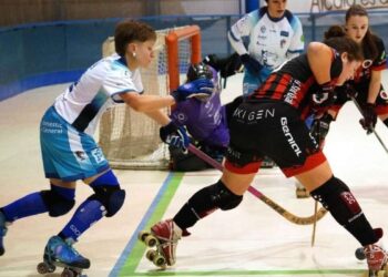Derrota del Iman Serroukh Alcalá Hockey ante el PHC San Cugat en un partido clave por la permanencia