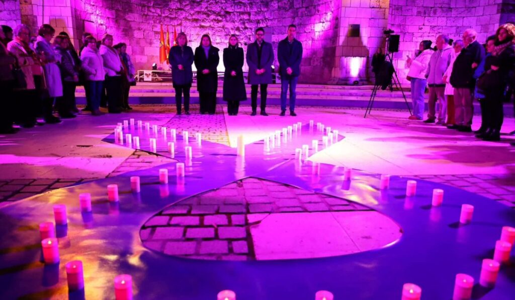 homenaje victimas violencia de genero