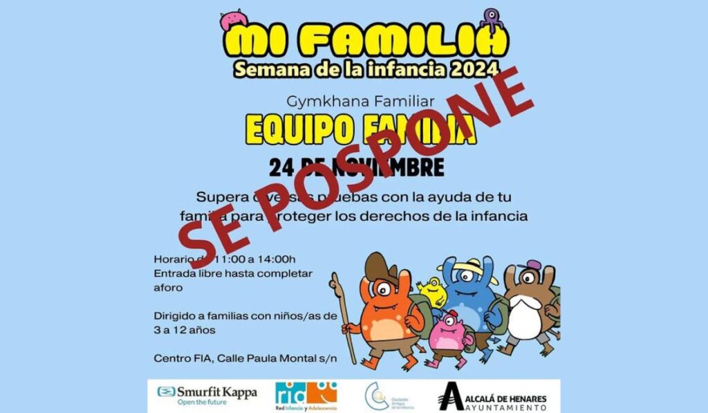 pospuesto equipo familia