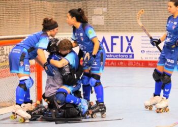 El Iman Serroukh Alcalá Hockey vence al Lidergrip HC Mataró por 2-3 en un emocionante duelo