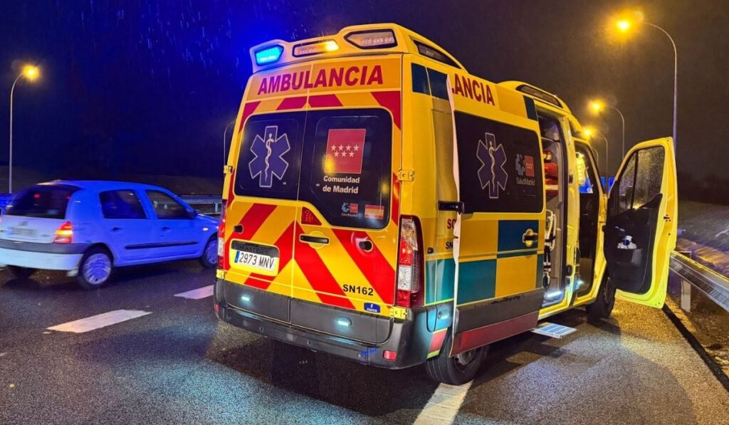 accidente a2 camion