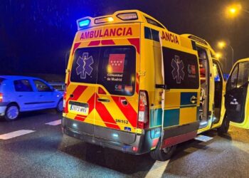 Accidente en la A2 a la altura de Alcalá de Henares: un camión salió ardiendo tras la colisión