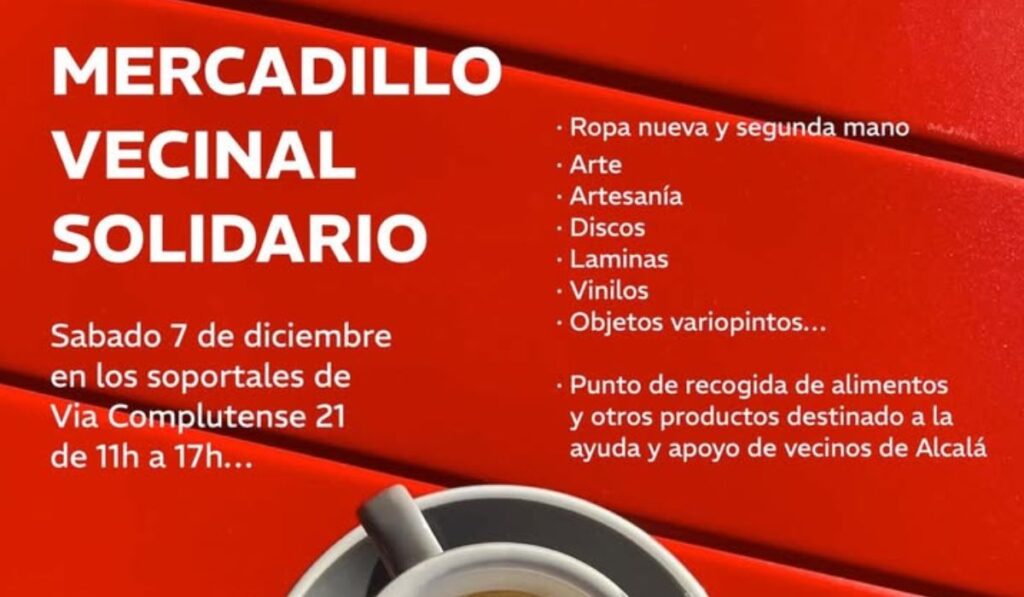 iii mercadillo vecinal solidario