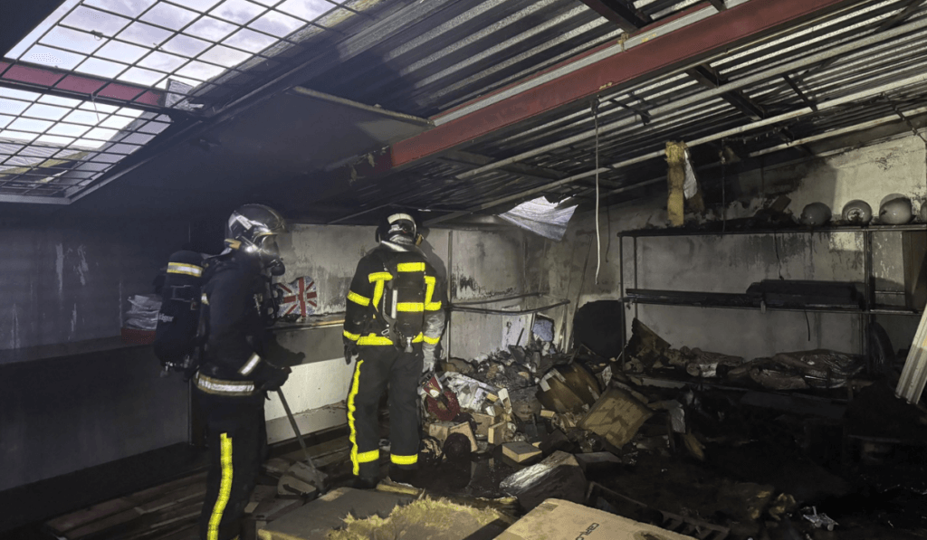 incendio poligono alcala de henares