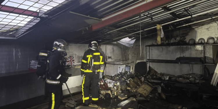 incendio poligono alcala de henares