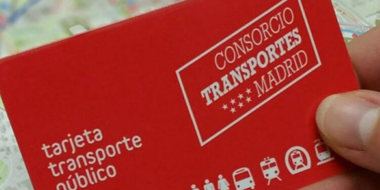 descuento transporte publico madrid