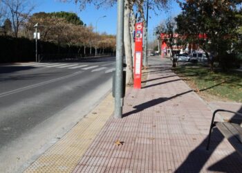 Finalizan las obras en las aceras de la Avenida de Daganzo con mejoras en accesibilidad y seguridad