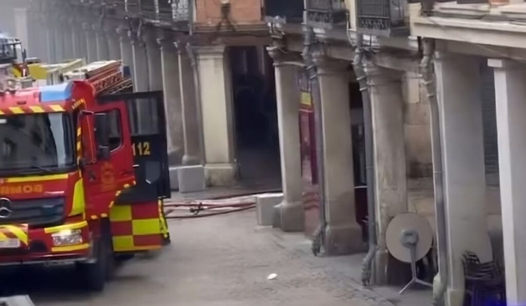 incendio calle mayor