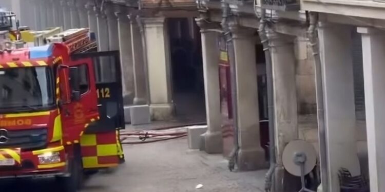 incendio calle mayor