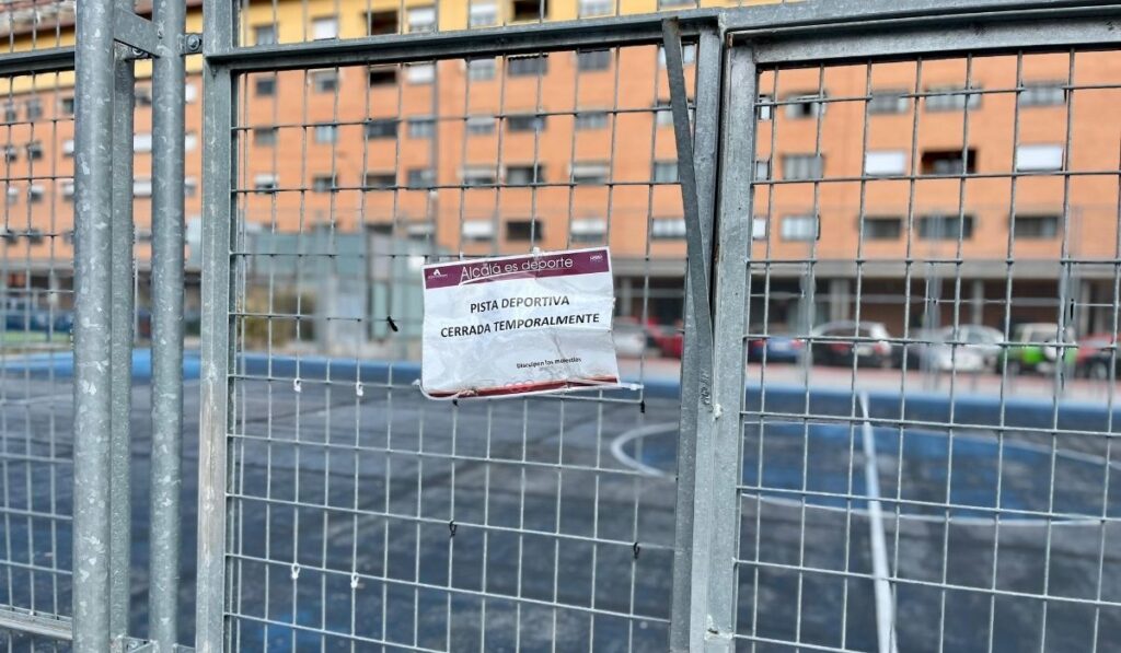 pistas damaso alonso cerradas