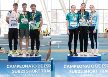 El Club Ajalkalá brilla en el Campeonato de España Sub23 con los oros de Gerson Pozo y Rocío Arroyo
