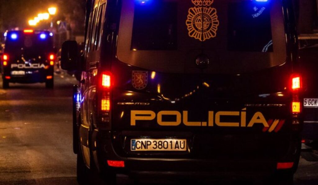 policia nacional furgon