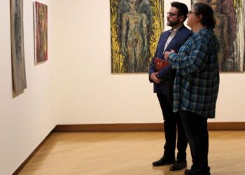 ‘Tipos y arquetipos’: el arte expresionista del alcalaíno Miguel Ángel Sánchez García en Santa María la Rica
