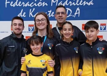 El Club Olimpia brilla en el Campeonato de Madrid Infantil con dos medallas y suma dos nuevos cinturones negros