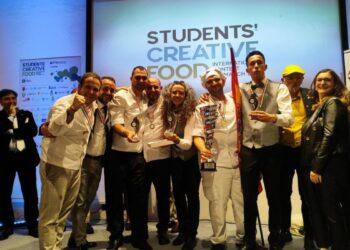 El talento de los estudiantes de la Escuela de Hostelería de Alcalá brilla en Italia con cuatro premios internacionales