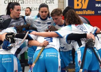 El Alcalá Hockey resiste hasta el descanso, pero sucumbe ante un Cerdanyola letal