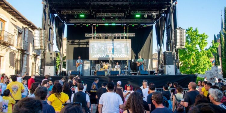 Concierto del festival 'Alcalá Suena'