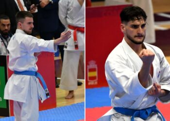 Alejandro Galán y Raúl Martín, seleccionados para representar a España en el Europeo absoluto de kárate