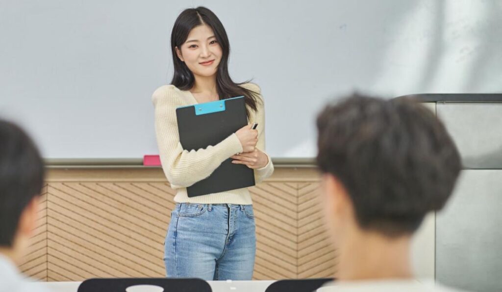Estudiante coreana