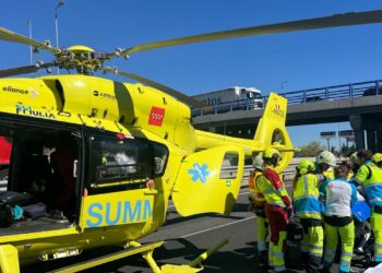 ÚLTIMA HORA | Fallece Valentín, el hombre de 77 años que cayó de su motocicleta en la vía de servicio de la A-2