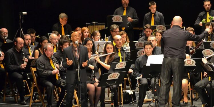 Concierto de la Banda Sinfónica Complutense en una actuación anterior. / Fuente: Banda Sinfónica Complutense.