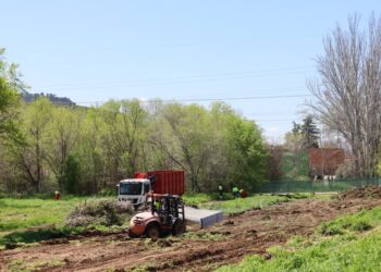 Comienzan las obras del nuevo aparcamiento junto al barrio de Nuestra Señora de Belén