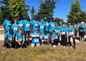 Corredores alcalaínos participan en la II Cuatro Millas de Espartales por una causa solidaria