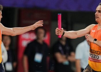 Gerson Pozo, atleta del Club Aja Alkalá, debuta con la Selección Absoluta en el Campeonato del Mundo de Relevos