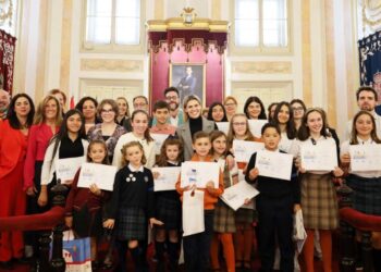 El Certamen Literario Infantil y Juvenil Cervantes celebra su 40ª edición con más de 800 escolares participantes