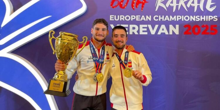 alejandro galan raul martin campeones de europa