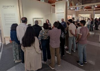 Los gladiadores toman el MARPA: la Asociación de Antiguos Alumnos de la Universidad de Alcalá visitan la exposición “¡Hispano!”