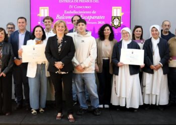 Entregados los premios del IV Concurso de Embellecimiento de Balcones y Escaparates de Semana Santa 2025