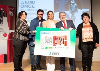 El Teatro Salón Cervantes acoge una función de la Bienal de Teatro ONCE con entrada gratuita