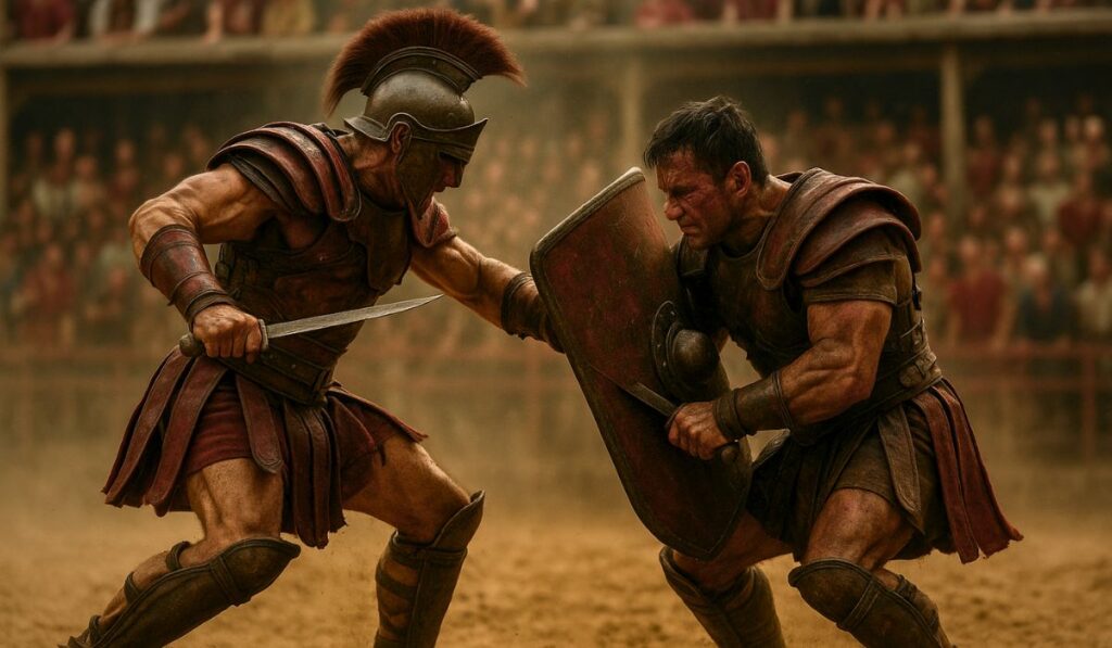 lucha gladiadores