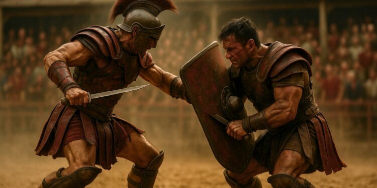 lucha gladiadores