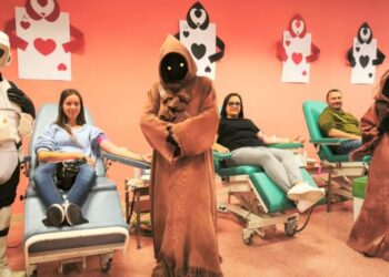 Más de 150 personas donaron sangre en el último Maratón del Hospital Príncipe de Asturias