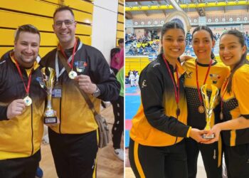 Fin de semana espectacular para el karate alcalaíno: el Club Olimpia se lleva el oro en pruebas técnicas y el bronce en katas femeninas