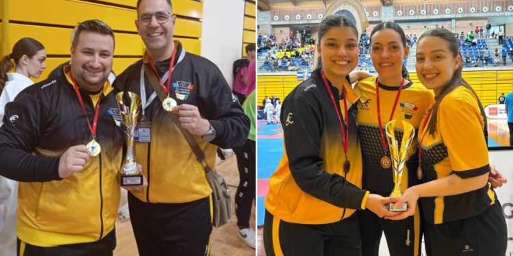 medallas karate olimpia campeonato madrid clubes 2025