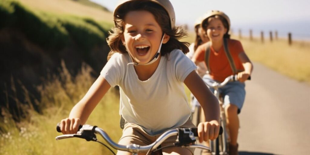 "¡A pedalear!": la Casita del O'Donnell celebra el Día Mundial de la Bicicleta con un taller infantil 1 ninos montando en bicicleta
