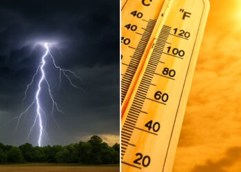 Activada la alerta amarilla por tormentas y calor extremo este martes en Alcalá