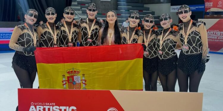 bronce world cup patinaje