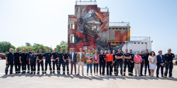 mural parque bomberos