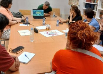 El Consejo de Espartales-Ciudad 10 se reunió con representantes del Casco Histórico para abrir nuevas vías de colaboración