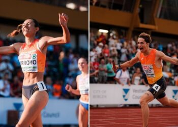 Rocío Arroyo y Gerson Pozo hacen historia para el atletismo alcalaíno en el Europeo de Bergen