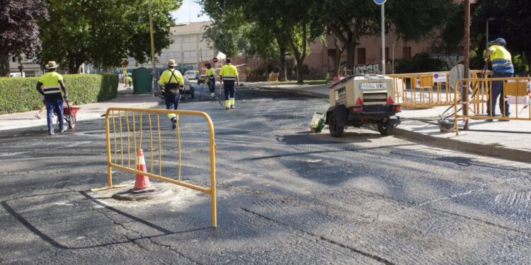 avance obras nueva alcala tabla pintora