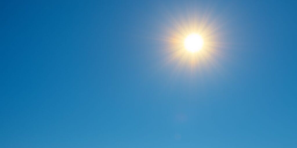 cielo despejado soleado