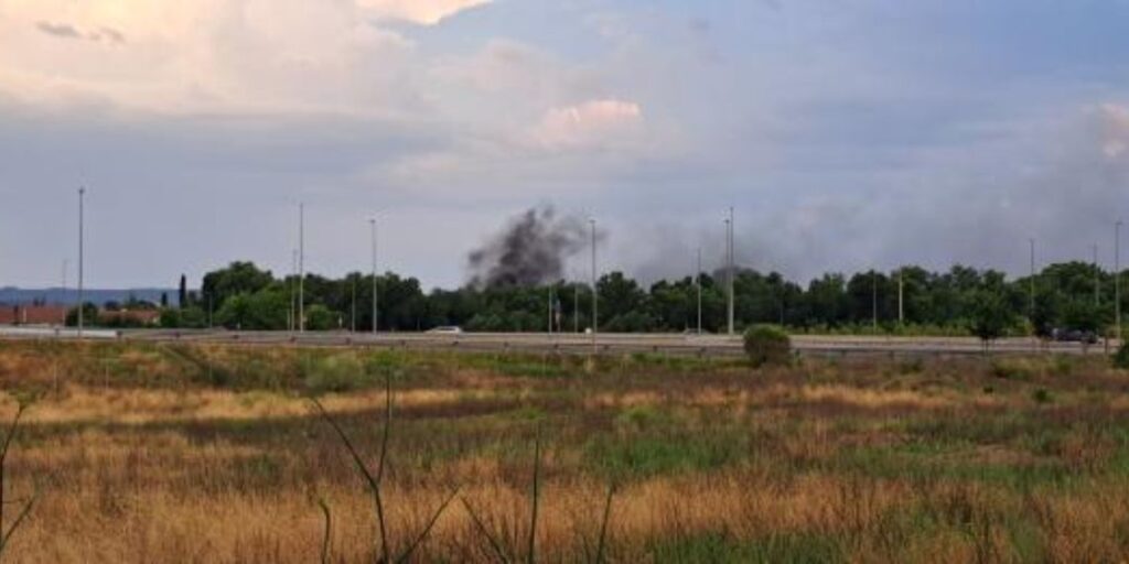 Un nuevo incendio en Alcalá obliga a intervenir a los bomberos en el acuartelamiento Primo de Rivera 1 incendio cuartel primo de rivera